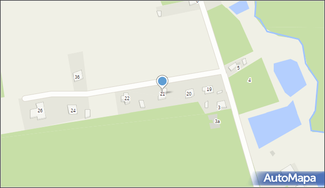Mikołajówek, Mikołajówek, 21, mapa Mikołajówek