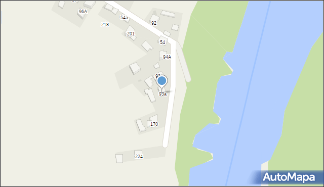 Mikołajowice, Mikołajowice, 93a, mapa Mikołajowice