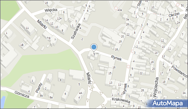 Mikołów, Miarki Karola, 3, mapa Mikołów