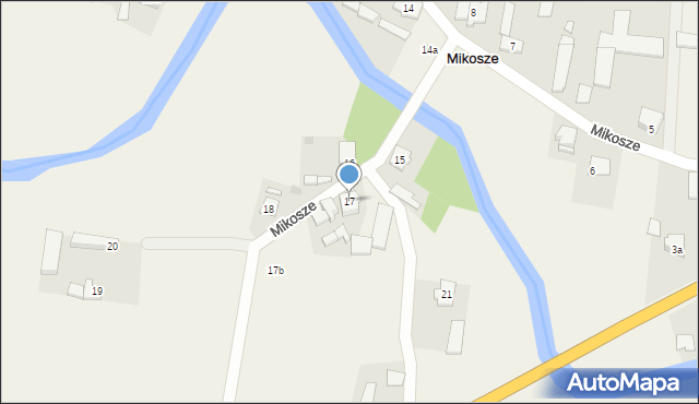 Mikosze, Mikosze, 17, mapa Mikosze