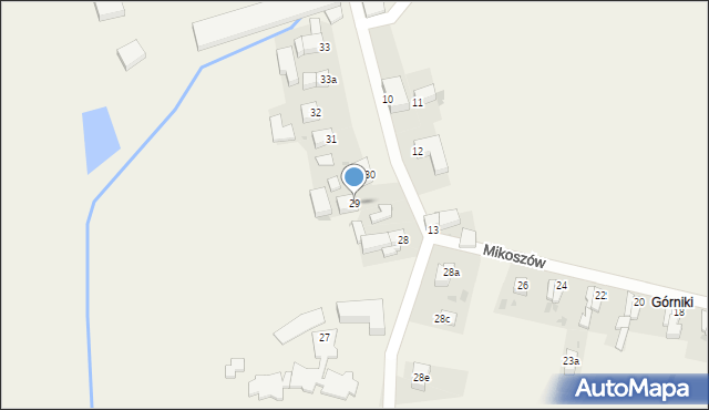 Mikoszów, Mikoszów, 29, mapa Mikoszów