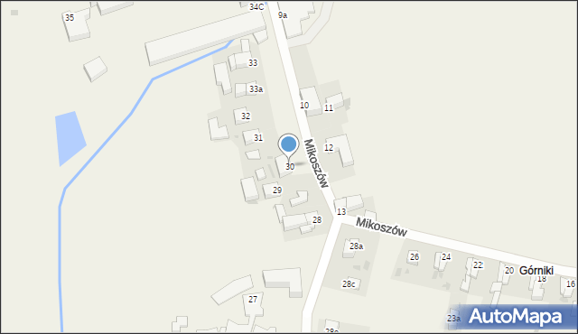 Mikoszów, Mikoszów, 30, mapa Mikoszów