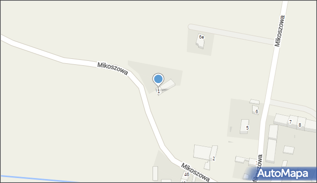 Mikoszowa, Mikoszowa, 1, mapa Mikoszowa
