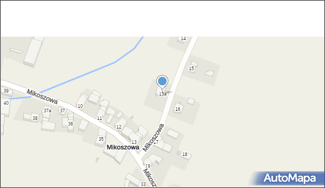 Mikoszowa, Mikoszowa, 13a, mapa Mikoszowa