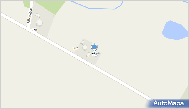 Mikowice, Mikowice, 76d, mapa Mikowice