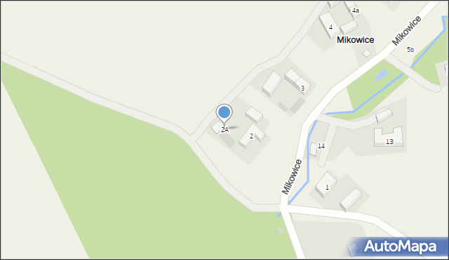 Mikowice, Mikowice, 2A, mapa Mikowice