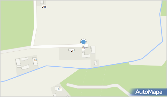Mikstat-Pustkowie, Mikstat-Pustkowie, 24, mapa Mikstat-Pustkowie