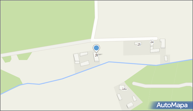 Mikstat-Pustkowie, Mikstat-Pustkowie, 26, mapa Mikstat-Pustkowie