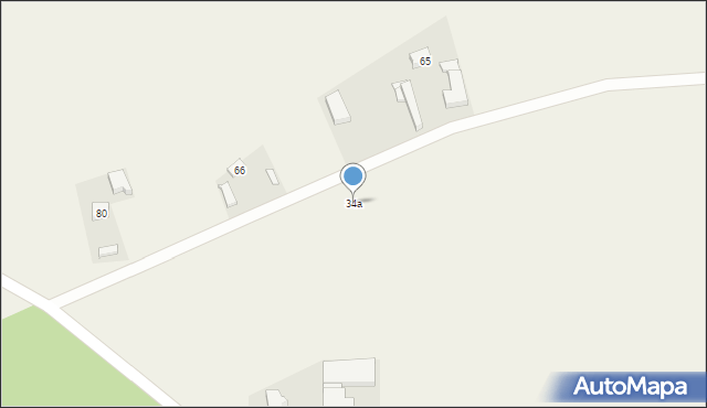 Mikstat-Pustkowie, Mikstat-Pustkowie, 34a, mapa Mikstat-Pustkowie