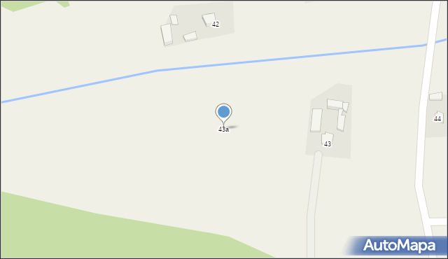 Mikstat-Pustkowie, Mikstat-Pustkowie, 43a, mapa Mikstat-Pustkowie