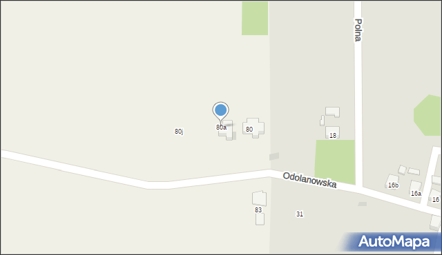 Mikstat-Pustkowie, Mikstat-Pustkowie, 80a, mapa Mikstat-Pustkowie