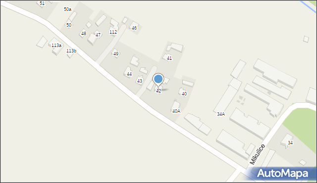 Mikulice, Mikulice, 42, mapa Mikulice