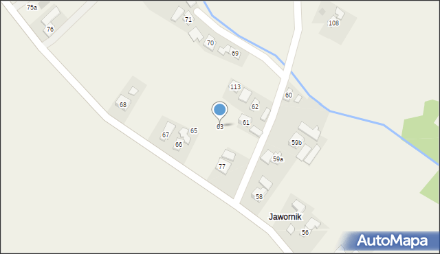 Mikulice, Mikulice, 63, mapa Mikulice