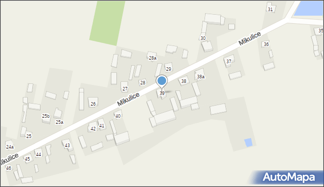 Mikulice, Mikulice, 39, mapa Mikulice