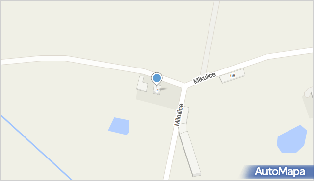 Mikulice, Mikulice, 7, mapa Mikulice