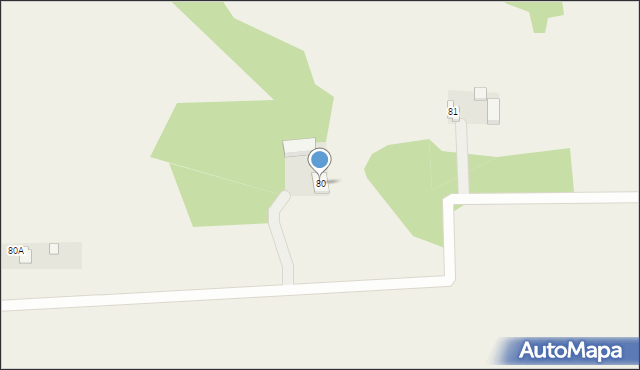 Mikulice, Mikulice, 80, mapa Mikulice