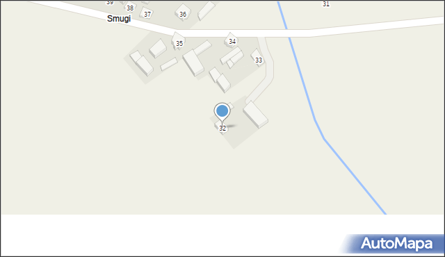 Mikułowice, Mikułowice, 32, mapa Mikułowice