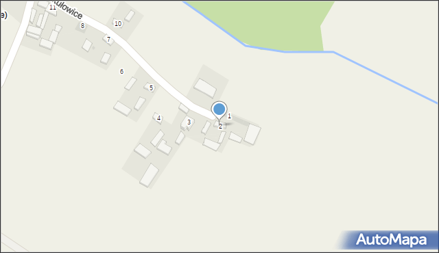 Mikułowice, Mikułowice, 2, mapa Mikułowice