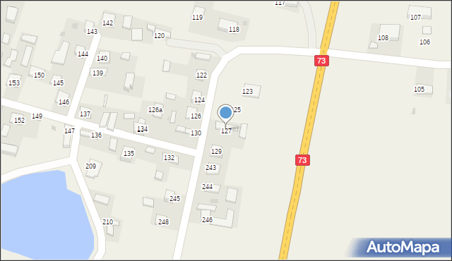 Mikułowice, Mikułowice, 127, mapa Mikułowice