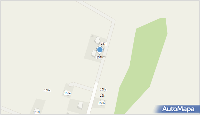 Mikułowice, Mikułowice, 157h, mapa Mikułowice
