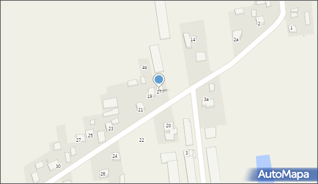 Mikułowice, Mikułowice, 17, mapa Mikułowice