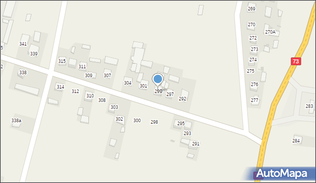 Mikułowice, Mikułowice, 299, mapa Mikułowice