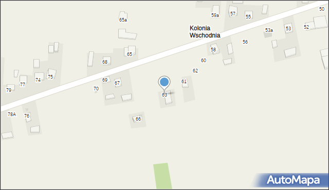 Mikułowice, Mikułowice, 63, mapa Mikułowice