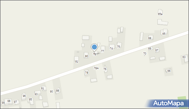 Mikułowice, Mikułowice, 79, mapa Mikułowice