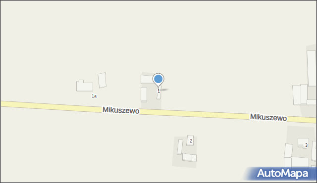 Mikuszewo, Mikuszewo, 1, mapa Mikuszewo