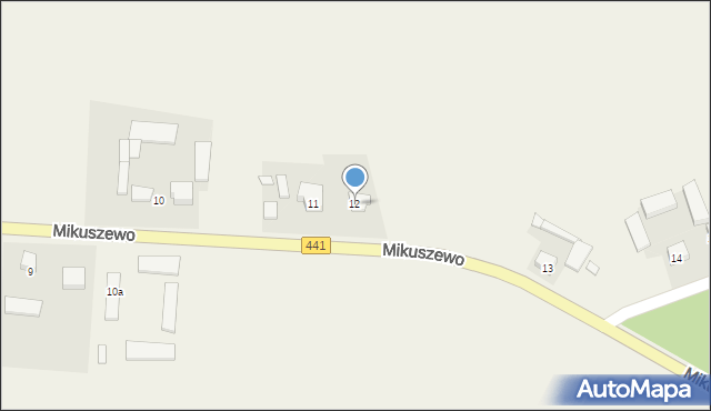 Mikuszewo, Mikuszewo, 12, mapa Mikuszewo