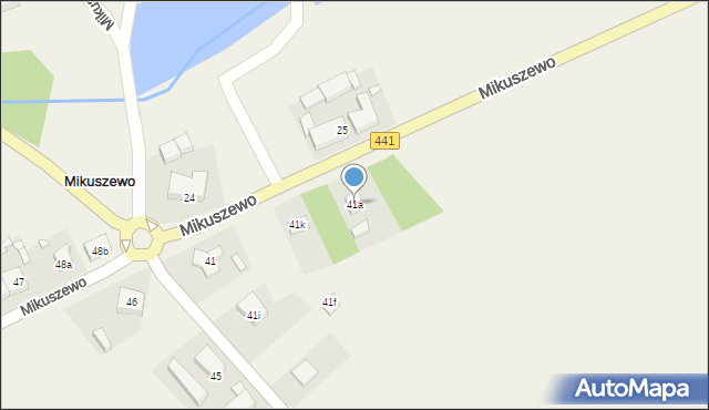 Mikuszewo, Mikuszewo, 41a, mapa Mikuszewo