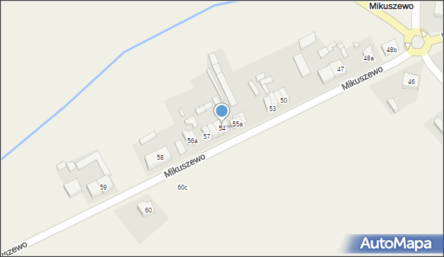 Mikuszewo, Mikuszewo, 54, mapa Mikuszewo