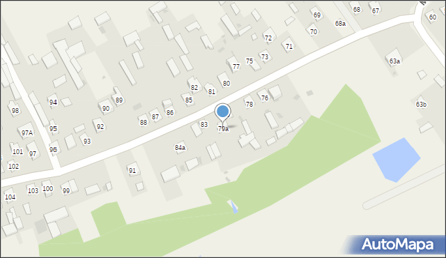 Mikuszewskie, Mikuszewskie, 79a, mapa Mikuszewskie