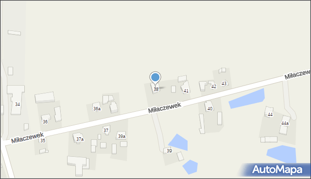 Miłaczew, Miłaczew, 38, mapa Miłaczew