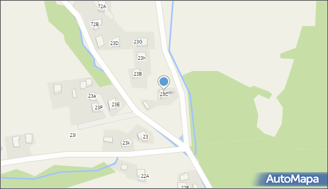 Milik, Milik, 23C, mapa Milik