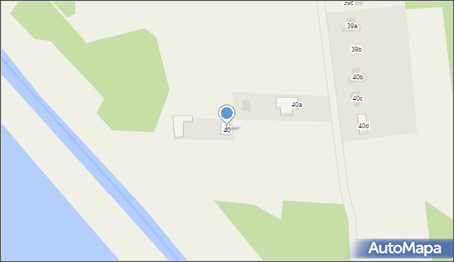 Miłków, Miłków, 40, mapa Miłków