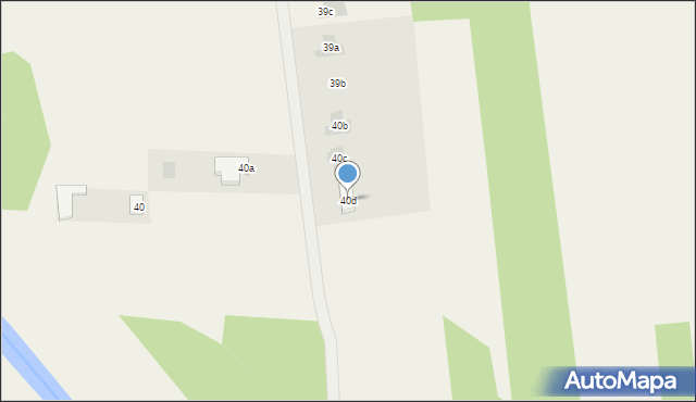 Miłków, Miłków, 40d, mapa Miłków