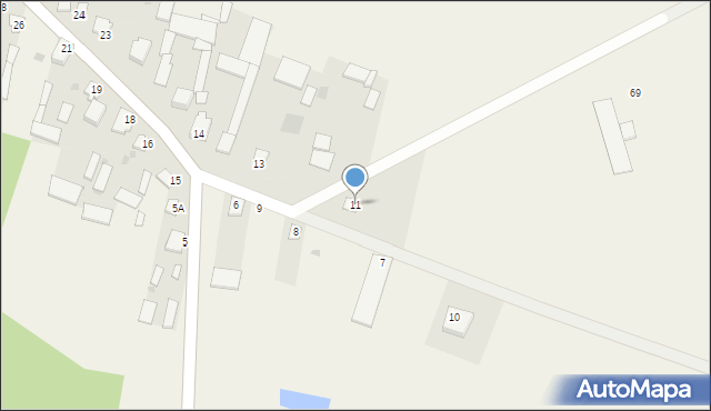 Miłkowice-Maćki, Miłkowice-Maćki, 11, mapa Miłkowice-Maćki