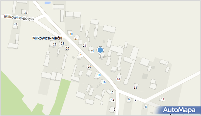 Miłkowice-Maćki, Miłkowice-Maćki, 20, mapa Miłkowice-Maćki