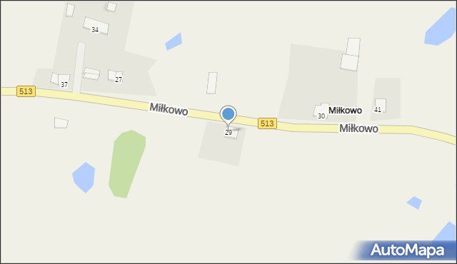 Miłkowo, Miłkowo, 29, mapa Miłkowo