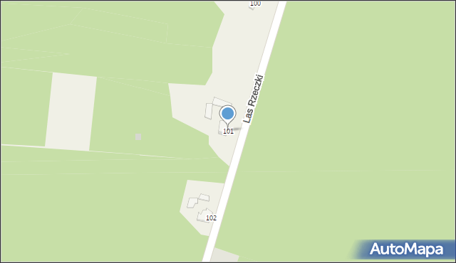 Miłkowska Karczma, Miłkowska Karczma, 101, mapa Miłkowska Karczma