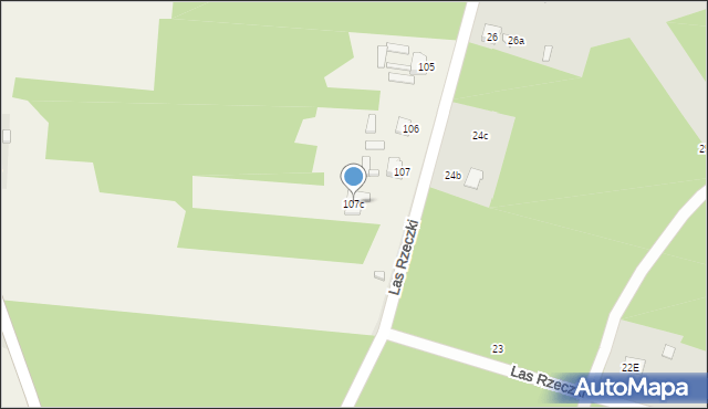 Miłkowska Karczma, Miłkowska Karczma, 107c, mapa Miłkowska Karczma