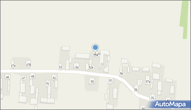 Miłochniewice, Miłochniewice, 55a, mapa Miłochniewice