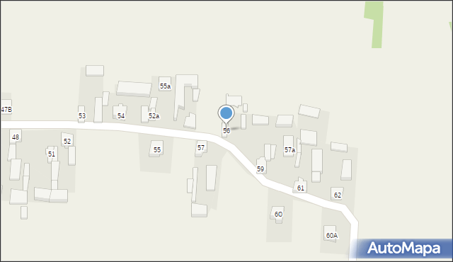 Miłochniewice, Miłochniewice, 58, mapa Miłochniewice
