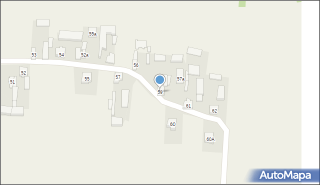 Miłochniewice, Miłochniewice, 59, mapa Miłochniewice