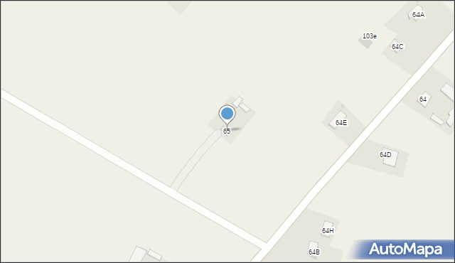 Miłocin, Miłocin, 65, mapa Miłocin