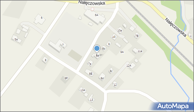 Miłocin, Miłocin, 8a, mapa Miłocin