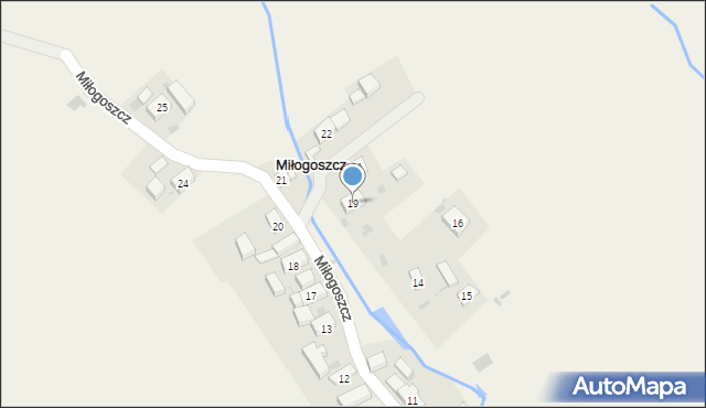 Miłogoszcz, Miłogoszcz, 19, mapa Miłogoszcz