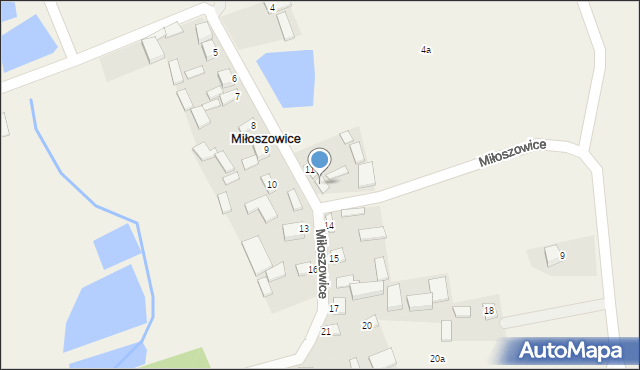 Miłoszowice, Miłoszowice, 12, mapa Miłoszowice