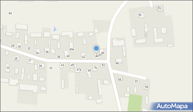 Minczewo, Minczewo, 44, mapa Minczewo